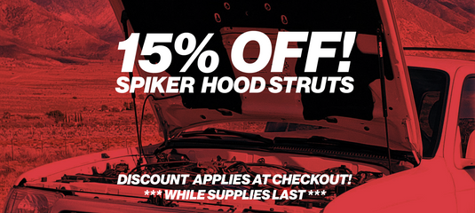 15% OFF SPIKER ENGINEERING PRODUCTS!