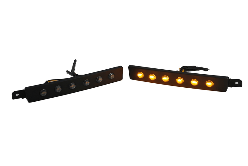 Load image into Gallery viewer, 1996-2002 3rd Gen 4Runner Amber Turn Signal LED Filler Panels
