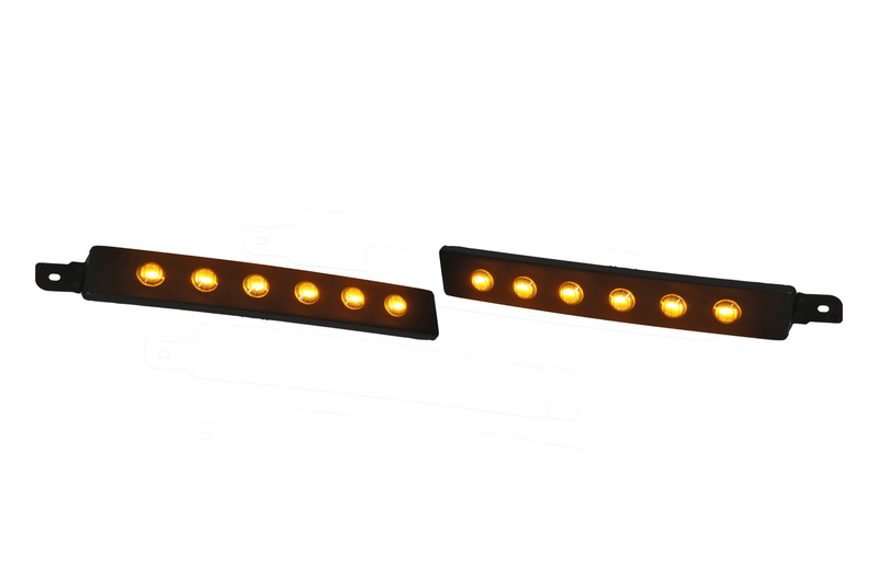 Load image into Gallery viewer, 1996-2002 3rd Gen 4Runner Amber Turn Signal LED Filler Panels

