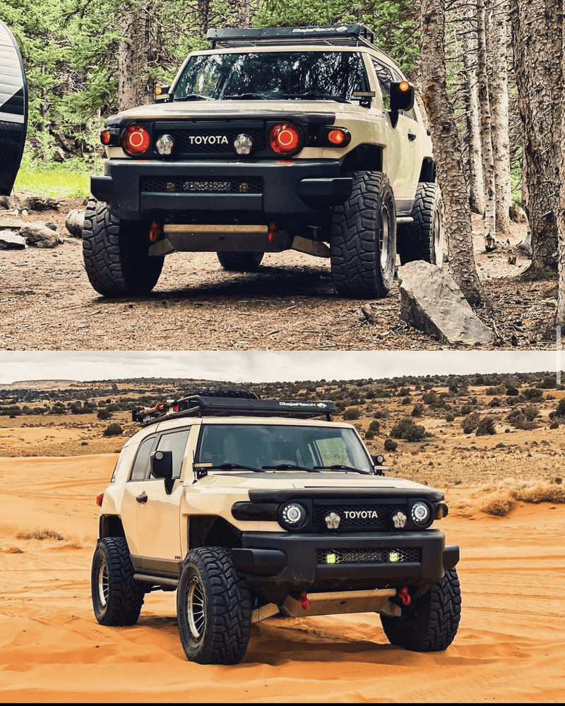 Load image into Gallery viewer, 2007-2014 FJ Cruiser LED Retrofit Headlights
