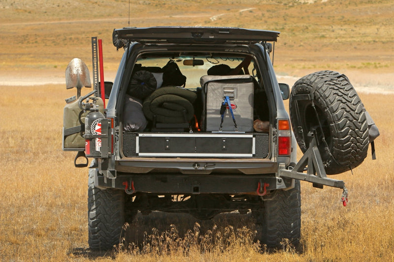 Load image into Gallery viewer, Stealth Sleep and Storage Package for Toyota Land Cruiser 1991-1997 80 Series - 43-3/8&quot; W x 8&quot; H x 40&quot; D
