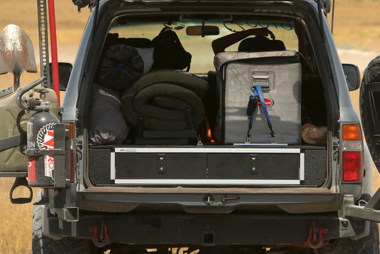 Stealth Sleep and Storage Package for Toyota Land Cruiser 1991-1997 80 Series - 43-3/8" W x 8" H x 40" D