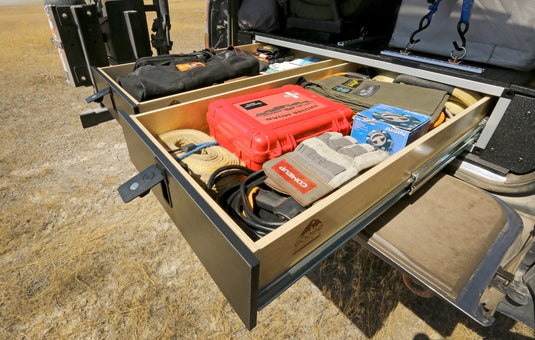 Stealth Sleep and Storage Package for Toyota Land Cruiser 1991-1997 80 Series - 43-3/8" W x 8" H x 40" D