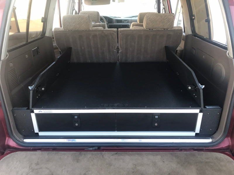 Load image into Gallery viewer, Stealth Sleep and Storage Package for Toyota Land Cruiser 1991-1997 80 Series - 43-3/8&quot; W x 8&quot; H x 40&quot; D
