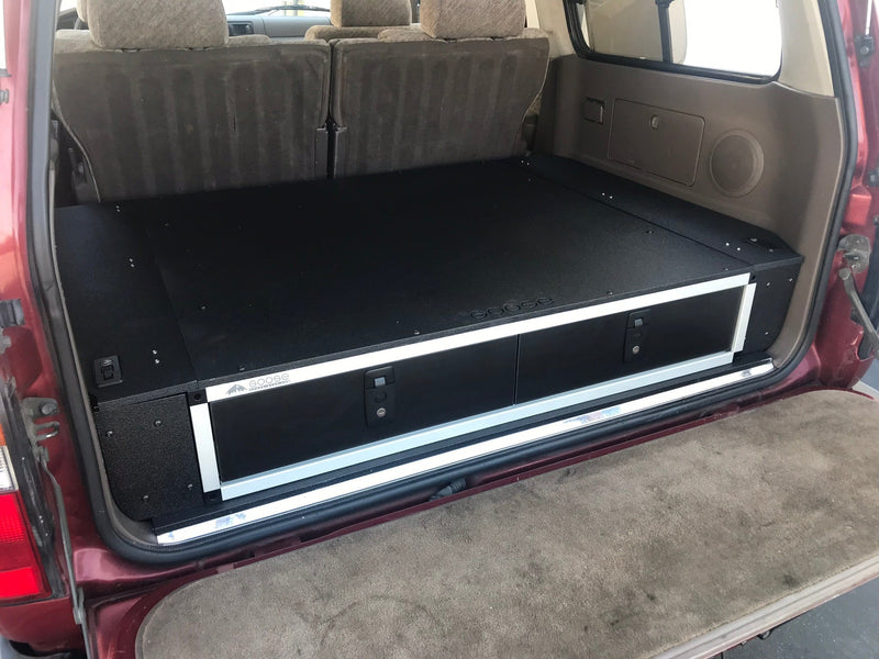 Load image into Gallery viewer, Stealth Sleep and Storage Package for Toyota Land Cruiser 1991-1997 80 Series - 43-3/8&quot; W x 8&quot; H x 40&quot; D

