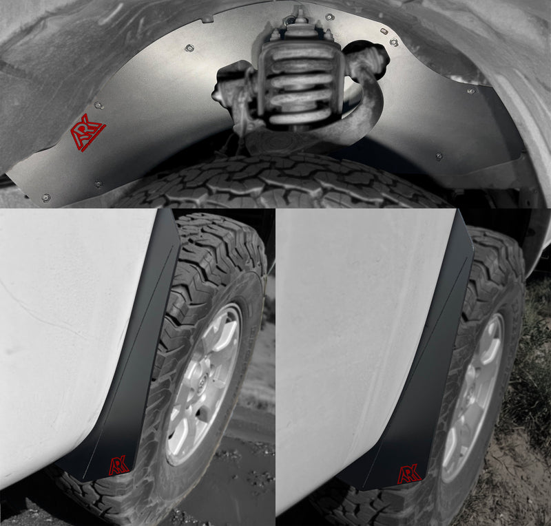Load image into Gallery viewer, 2005-2015 Toyota Tacoma TriXpoly Splash Guards &amp; Micros
