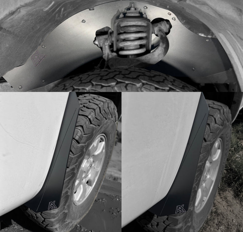 Load image into Gallery viewer, 2005-2015 Toyota Tacoma TriXpoly Splash Guards &amp; Micros
