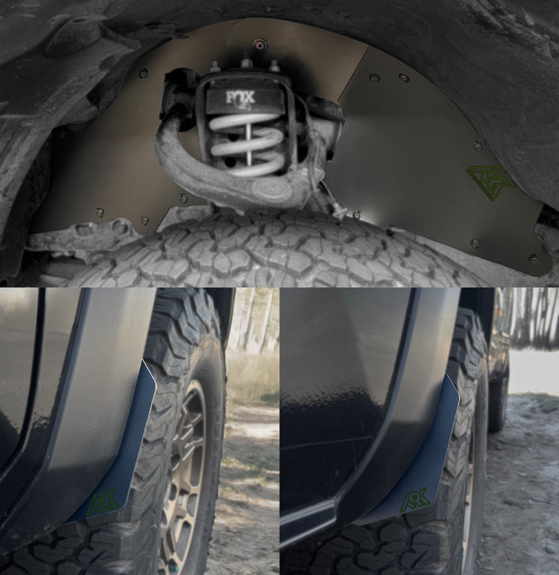 Load image into Gallery viewer, 2016-2023 Toyota Tacoma TriXpoly Splash Guards &amp; Mudflap Micros
