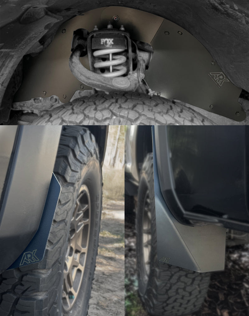 Load image into Gallery viewer, 2016-2023 Toyota Tacoma TriXpoly Splash Guards &amp; Mudflap Micros
