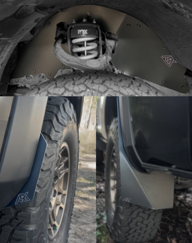 Load image into Gallery viewer, 2016-2023 Toyota Tacoma TriXpoly Splash Guards &amp; Mudflap Micros
