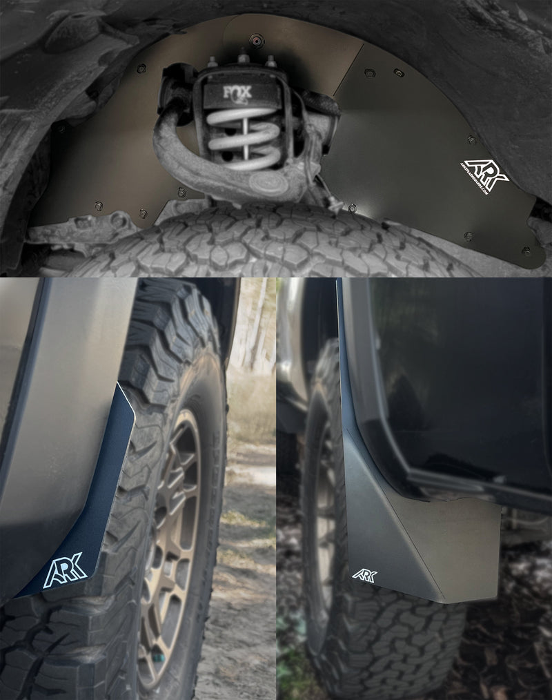 Load image into Gallery viewer, 2016-2023 Toyota Tacoma TriXpoly Splash Guards &amp; Mudflap Micros
