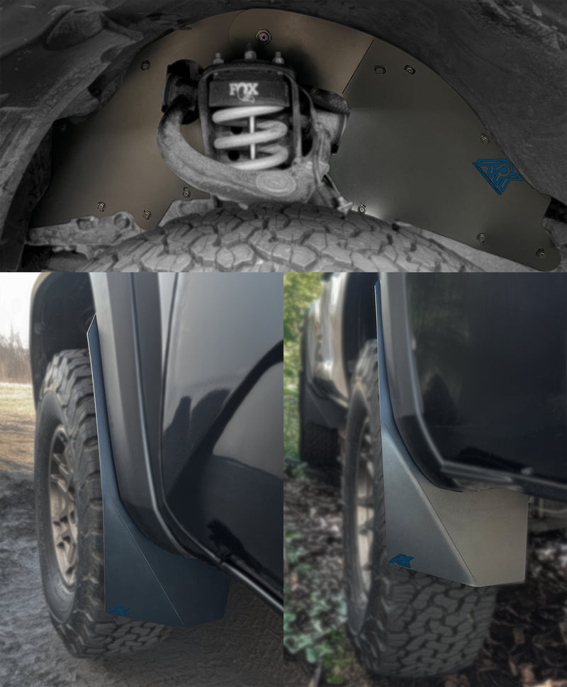 Load image into Gallery viewer, 2016-2023 Toyota Tacoma TriXpoly Splash Guards &amp; Mudflap Micros
