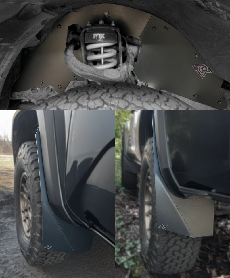 Load image into Gallery viewer, 2016-2023 Toyota Tacoma TriXpoly Splash Guards &amp; Mudflap Micros
