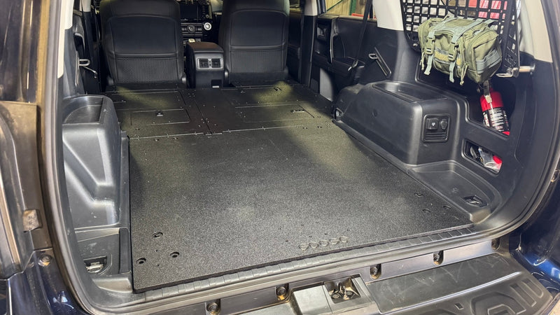 Load image into Gallery viewer, Toyota - 4Runner - 2010-2024 - 5th Gen - Standard - Explore Series - Seat Delete Plate System - Second Row - V2 - Plate Based
