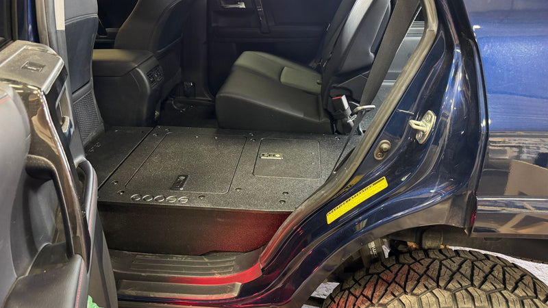 Load image into Gallery viewer, Toyota - 4Runner - 2010-2024 - 5th Gen - Standard - Explore Series - Seat Delete Plate System - Second Row - V2 - Plate Based
