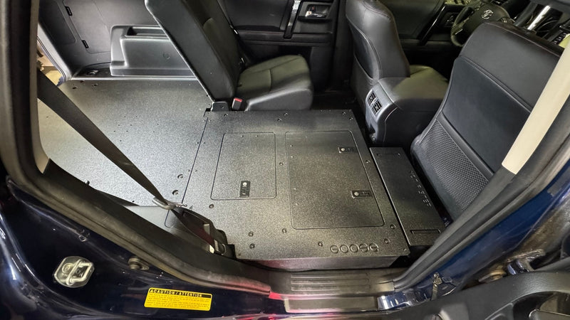 Load image into Gallery viewer, Toyota - 4Runner - 2010-2024 - 5th Gen - Standard - Explore Series - Seat Delete Plate System - Second Row - V2 - Plate Based
