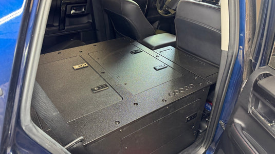 Toyota - 4Runner - 2010-Present - 5th Gen - Standard - Explore Series - Seat Delete Plate System - Second Row - V2 - 10" Module Based
