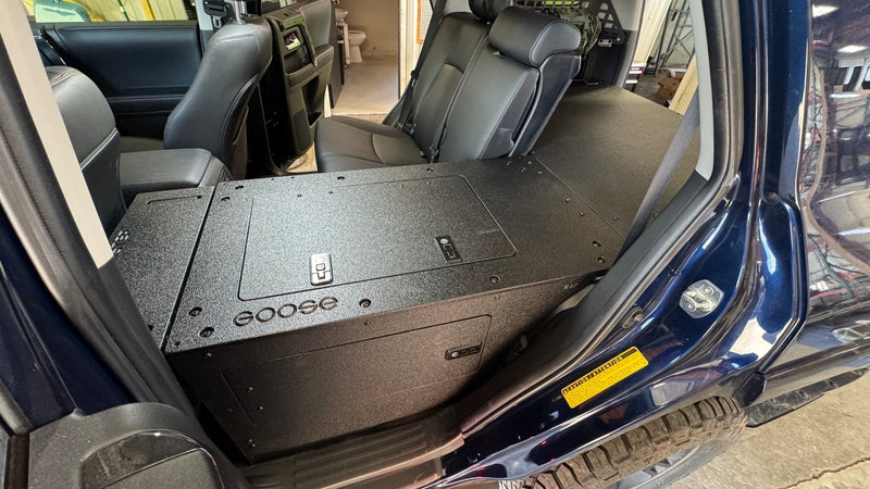 Load image into Gallery viewer, Toyota - 4Runner - 2010-Present - 5th Gen - Standard - Explore Series - Seat Delete Plate System - Second Row - V2 - 10&quot; Module Based
