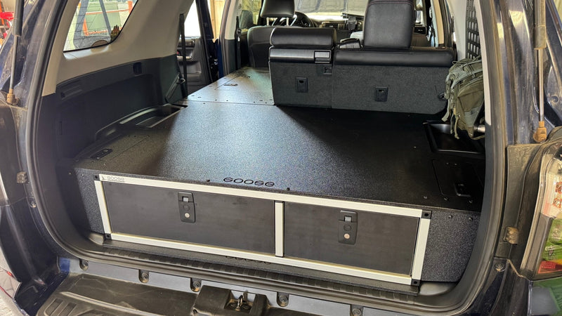 Load image into Gallery viewer, Toyota - 4Runner - 2010-Present - 5th Gen - Standard - Explore Series - Seat Delete Plate System - Second Row - V2 - 10&quot; Module Based
