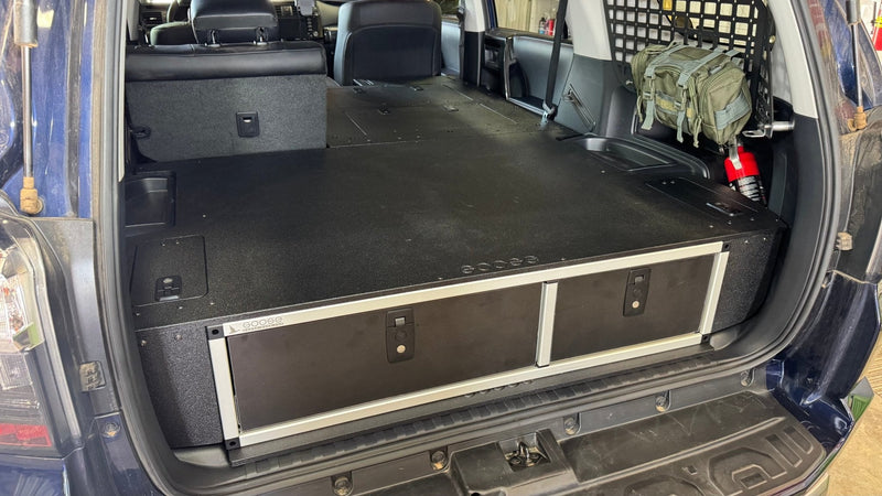 Load image into Gallery viewer, Toyota - 4Runner - 2010-Present - 5th Gen - Standard - Explore Series - Seat Delete Plate System - Second Row - V2 - 10&quot; Module Based
