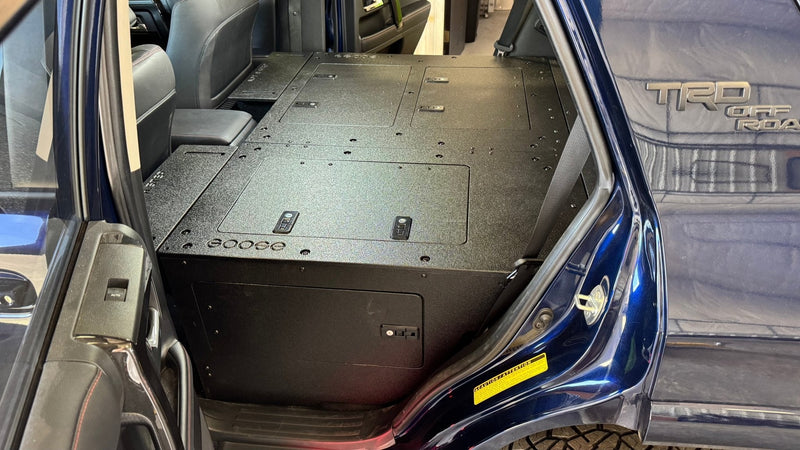 Load image into Gallery viewer, Toyota - 4Runner - 2010-Present - 5th Gen - Standard - Explore Series - Seat Delete Plate System - Second Row - V2 - 10&quot; Module Based
