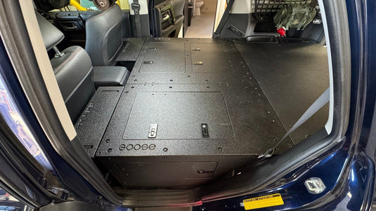 Toyota - 4Runner - 2010-Present - 5th Gen - Standard - Explore Series - Seat Delete Plate System - Second Row - V2 - 10" Module Based