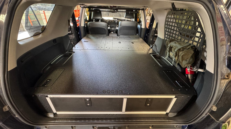 Load image into Gallery viewer, Toyota - 4Runner - 2010-Present - 5th Gen - Standard - Explore Series - Seat Delete Plate System - Second Row - V2 - 10&quot; Module Based
