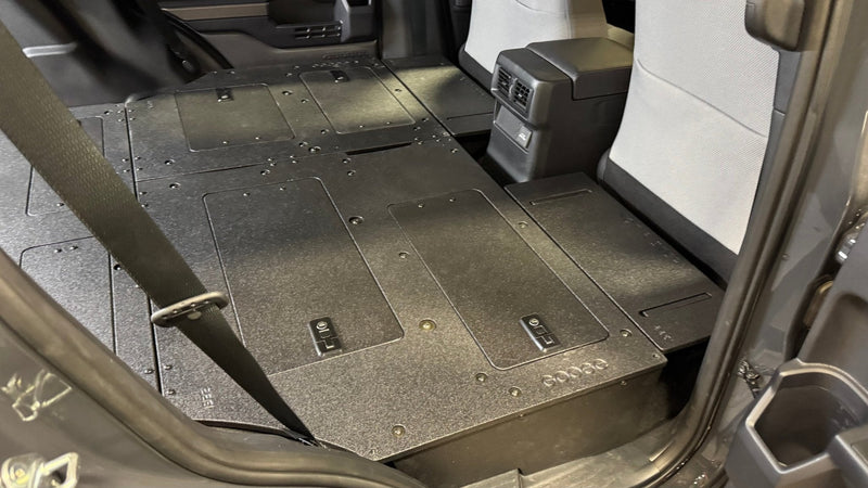 Load image into Gallery viewer, Toyota - 4Runner - 2025-Present - 6th Gen - Explore Series - Seat Delete Plate System - Plate Based - Non-Hybrid - Non-Third Row Vehicles
