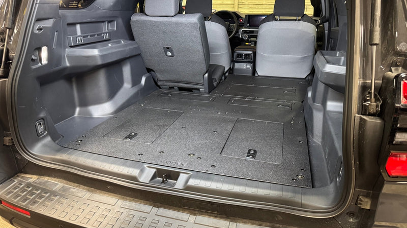 Load image into Gallery viewer, Toyota - 4Runner - 2025-Present - 6th Gen - Explore Series - Seat Delete Plate System - Plate Based - Non-Hybrid - Non-Third Row Vehicles
