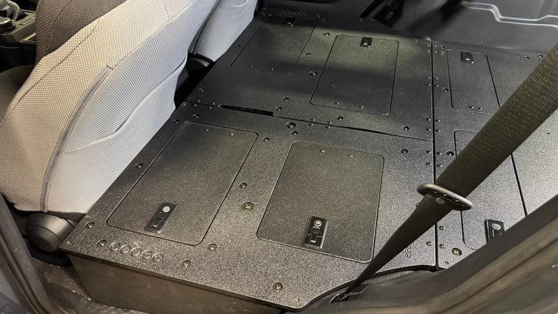 Load image into Gallery viewer, Toyota - 4Runner - 2025-Present - 6th Gen - Explore Series - Seat Delete Plate System - Plate Based - Non-Hybrid - Non-Third Row Vehicles
