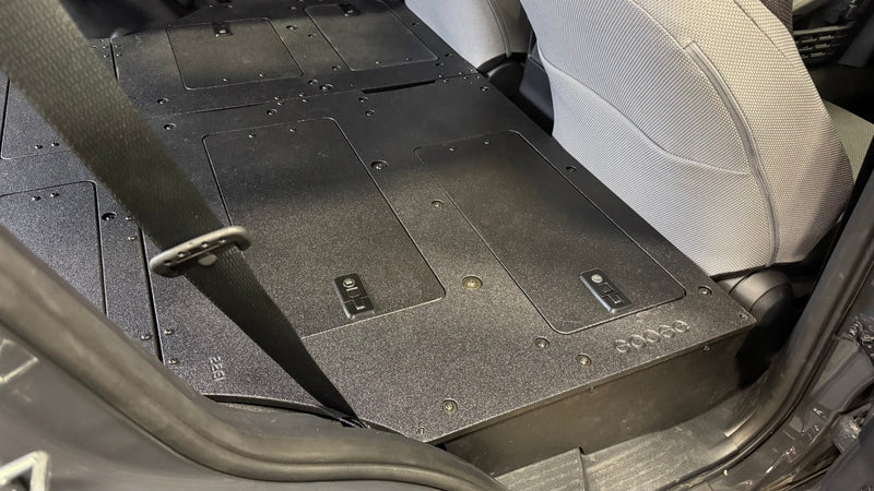 Load image into Gallery viewer, Toyota - 4Runner - 2025-Present - 6th Gen - Explore Series - Seat Delete Plate System - Plate Based - Non-Hybrid - Non-Third Row Vehicles
