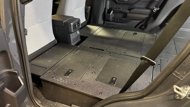 Load image into Gallery viewer, Toyota - 4Runner - 2025-Present - 6th Gen - Explore Series - Seat Delete Plate System - Plate Based - Non-Hybrid - Non-Third Row Vehicles
