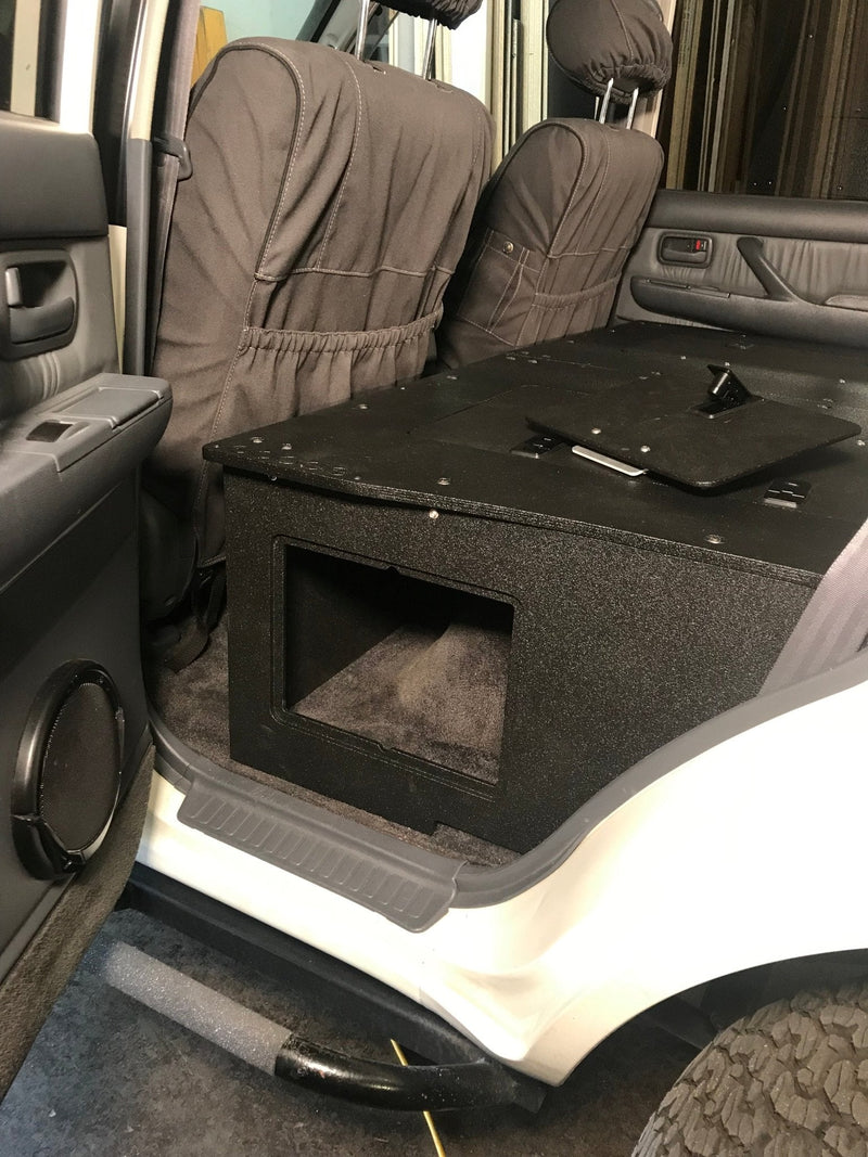 Load image into Gallery viewer, Toyota Land Cruiser 1991-1997 80 Series - Second Row Seat Delete Plate System - Module Height Platform
