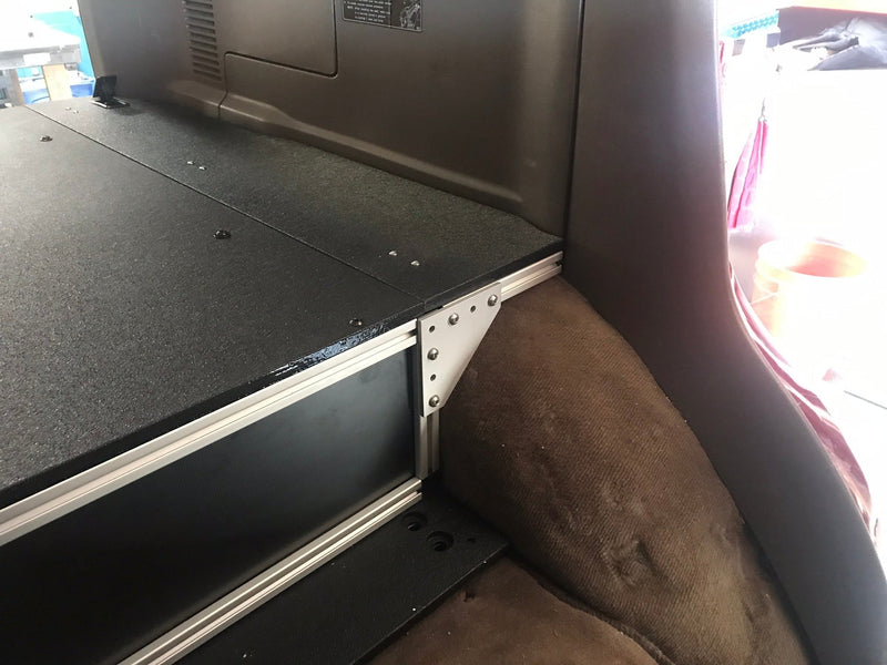 Load image into Gallery viewer, Toyota Land Cruiser 1991-1997 80 Series - Side x Side Drawer Module with Fitted Top Plate - 43-3/8&quot; W x 8&quot; H x 40&quot; D
