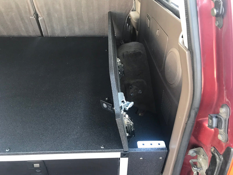 Load image into Gallery viewer, Toyota Land Cruiser 1991-1997 80 Series - Side x Side Drawer Module with Fitted Top Plate - 43-3/8&quot; W x 8&quot; H x 40&quot; D
