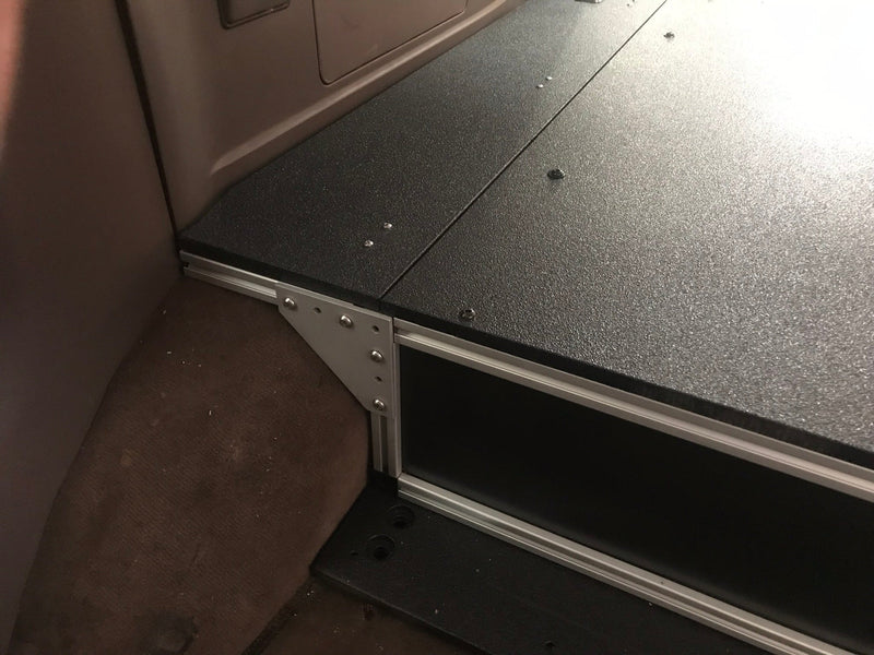 Load image into Gallery viewer, Toyota Land Cruiser 1991-1997 80 Series - Side x Side Drawer Module with Fitted Top Plate - 43-3/8&quot; W x 8&quot; H x 40&quot; D
