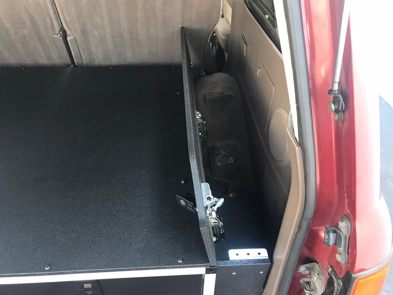 Load image into Gallery viewer, Toyota Land Cruiser 1991-1997 80 Series - Side x Side Drawer Module with Fitted Top Plate - 43-3/8&quot; W x 8&quot; H x 40&quot; D
