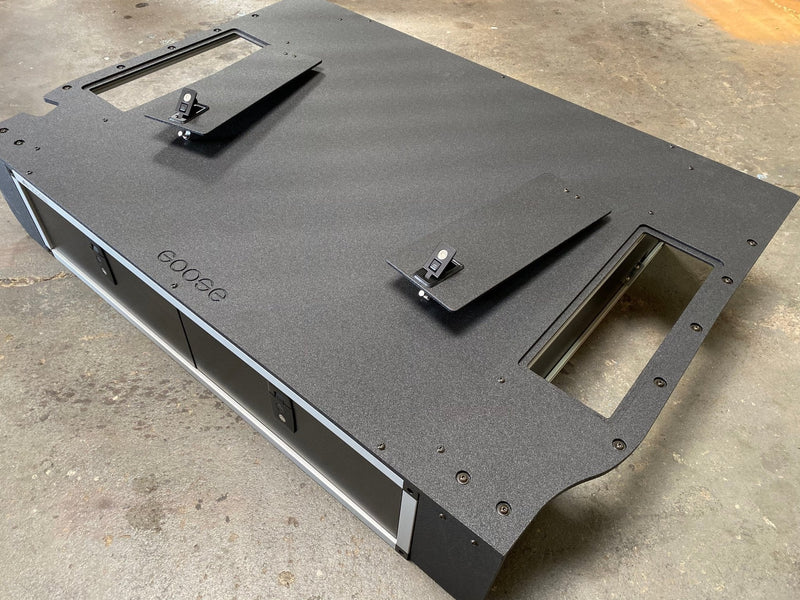 Load image into Gallery viewer, Toyota Land Cruiser 2008-2021 200 Series - Side x Side Drawer Module with Fitted Top Plate
