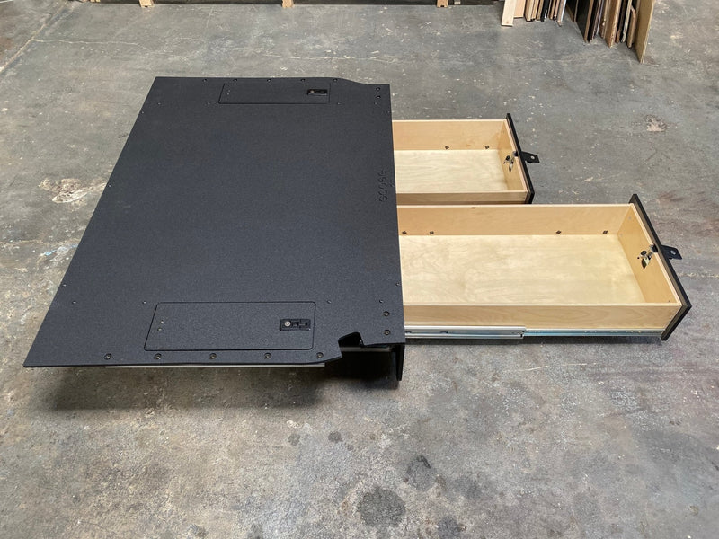 Load image into Gallery viewer, Toyota Land Cruiser 2008-2021 200 Series - Side x Side Drawer Module with Fitted Top Plate
