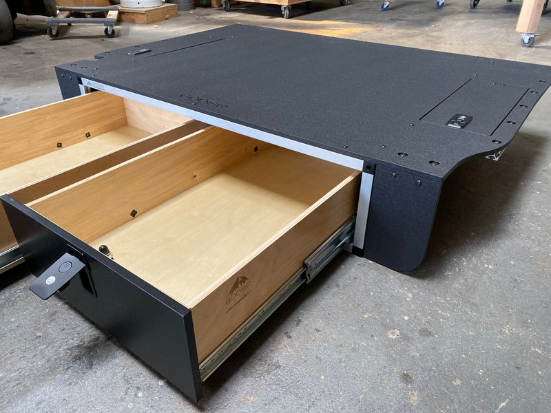 Load image into Gallery viewer, Toyota Land Cruiser 2008-2021 200 Series - Side x Side Drawer Module with Fitted Top Plate
