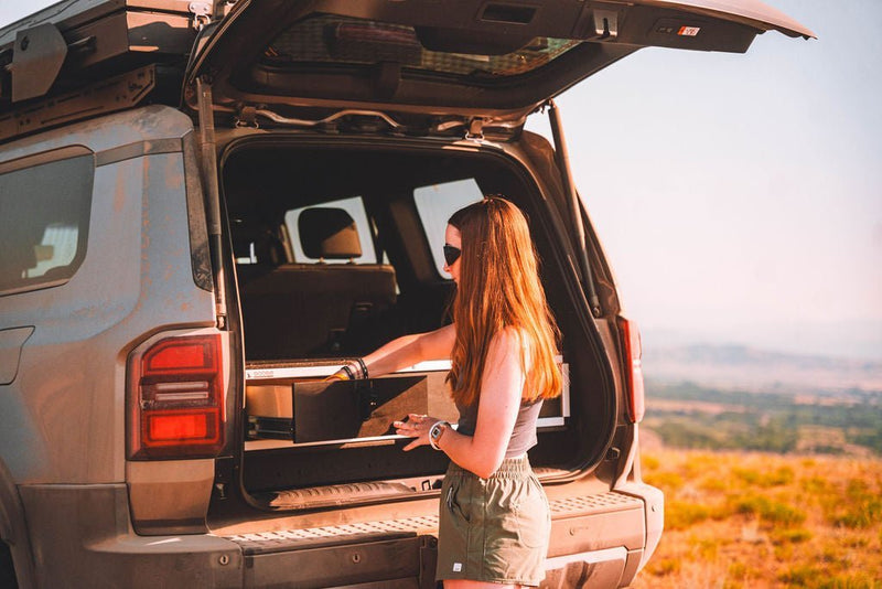 Load image into Gallery viewer, TOYOTA - LAND CRUISER - 2024-PRESENT - LC250 - EXPLORE SERIES - STEALTH SLEEP &amp; STORAGE PACKAGE
