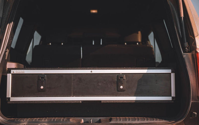 Load image into Gallery viewer, TOYOTA - LAND CRUISER - 2024-PRESENT - LC250 - EXPLORE SERIES - STEALTH SLEEP &amp; STORAGE PACKAGE

