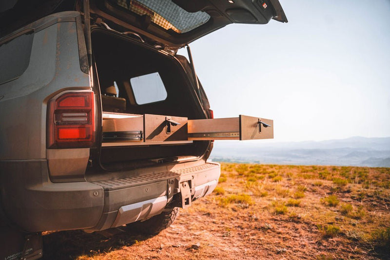 Load image into Gallery viewer, TOYOTA - LAND CRUISER - 2024-PRESENT - LC250 - EXPLORE SERIES - STEALTH SLEEP &amp; STORAGE PACKAGE
