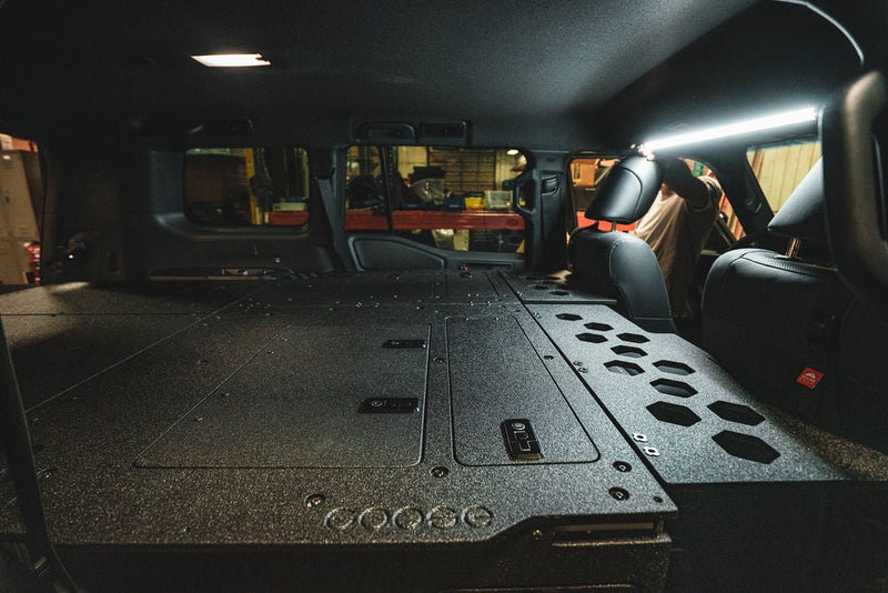 Load image into Gallery viewer, TOYOTA - LAND CRUISER - 2024-PRESENT - LC250 - EXPLORE SERIES - STEALTH SLEEP &amp; STORAGE PACKAGE
