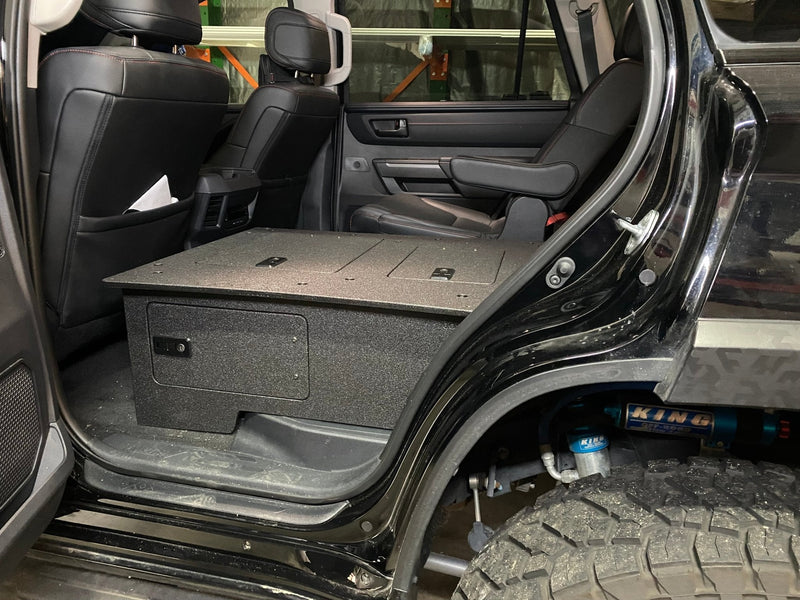 Load image into Gallery viewer, Toyota - Sequoia - 2023-Present - 3rd Gen - Explore Series - Seat Delete Plate System - Second Row with Captain&#39;s Chairs
