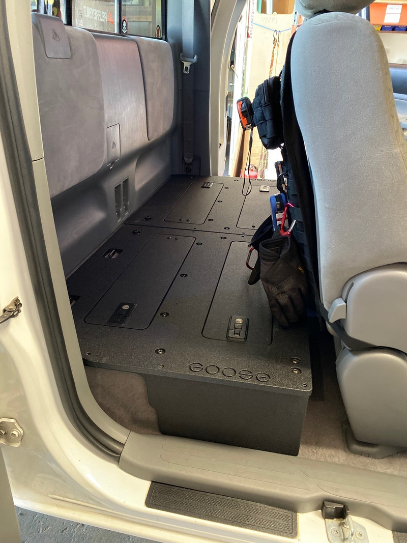 Load image into Gallery viewer, Toyota Tacoma 2005-2015 2nd Gen. Access Cab - Second Row Seat Delete Plate System
