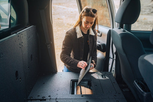 Toyota Tacoma 2005-2023 2nd and 3rd Gen Double Cab Version 2 - Second Row Seat Delete Plate System