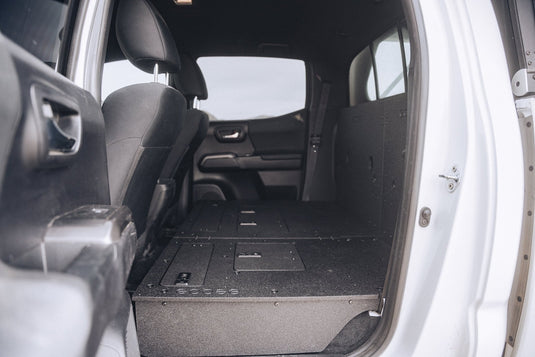 Toyota Tacoma 2005-2023 2nd and 3rd Gen Double Cab Version 2 - Second Row Seat Delete Plate System