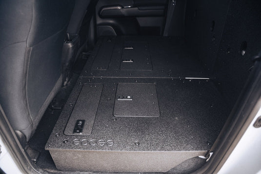 Toyota Tacoma 2005-2023 2nd and 3rd Gen Double Cab Version 2 - Second Row Seat Delete Plate System