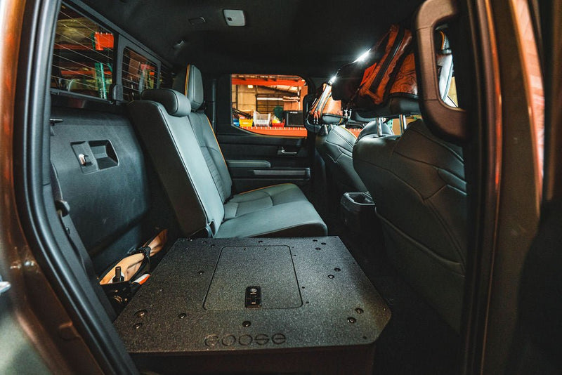 Load image into Gallery viewer, Toyota Tacoma - 2024-Present - 4th Gen - Hybrid - Double Cab - Explore Series - Seat Delete Plate System - Second Row
